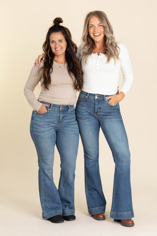 Judy Blue Tummy Control Reg & Petite Jeans