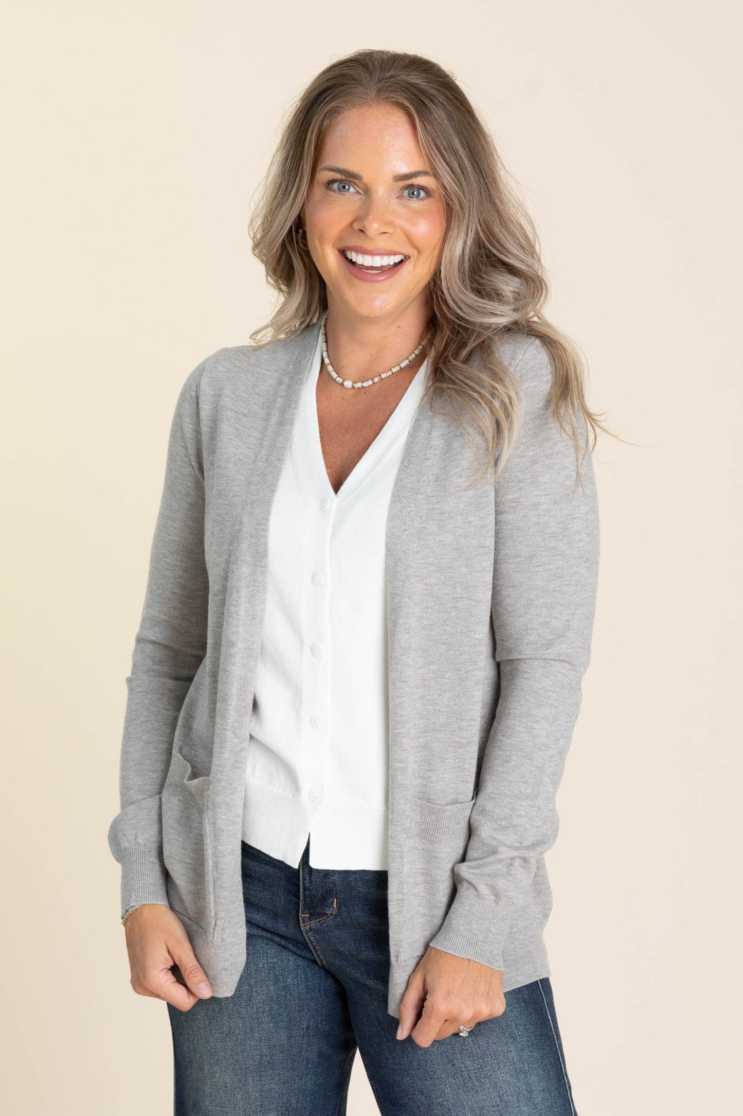 Button Down Knit Cardigans