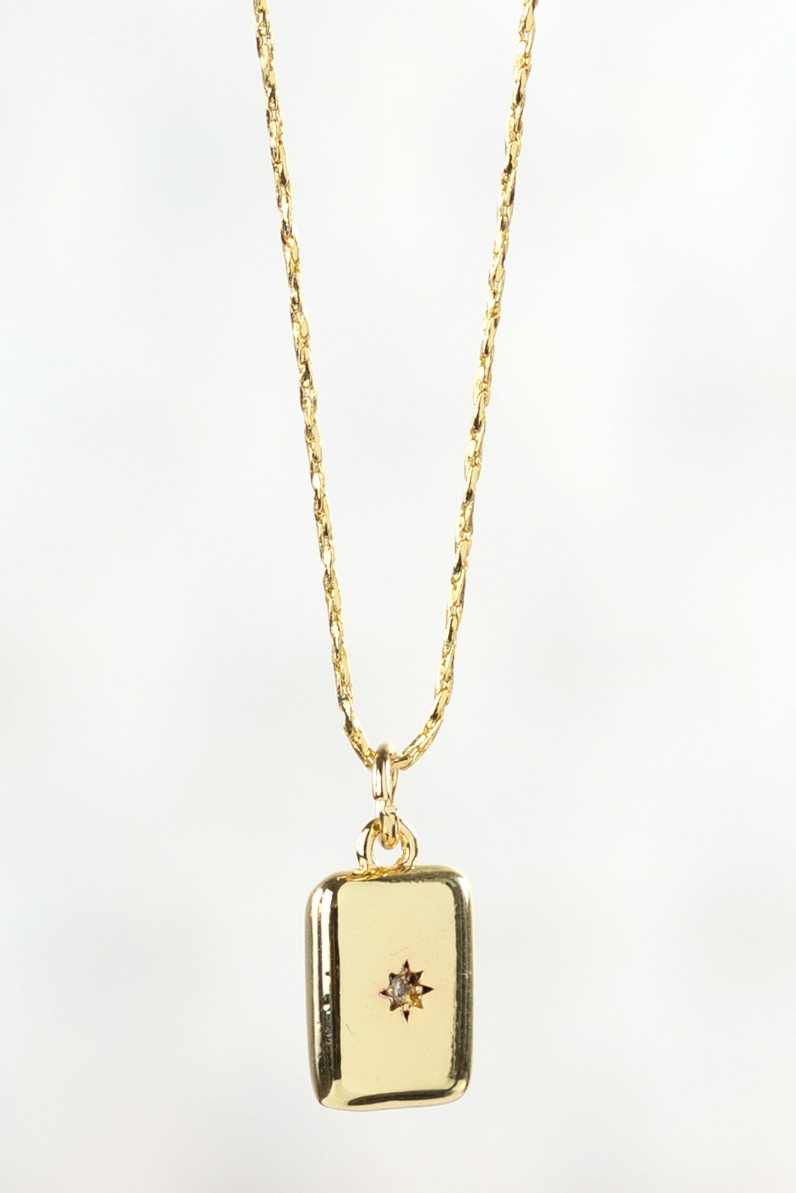 Star On Pendant Charm