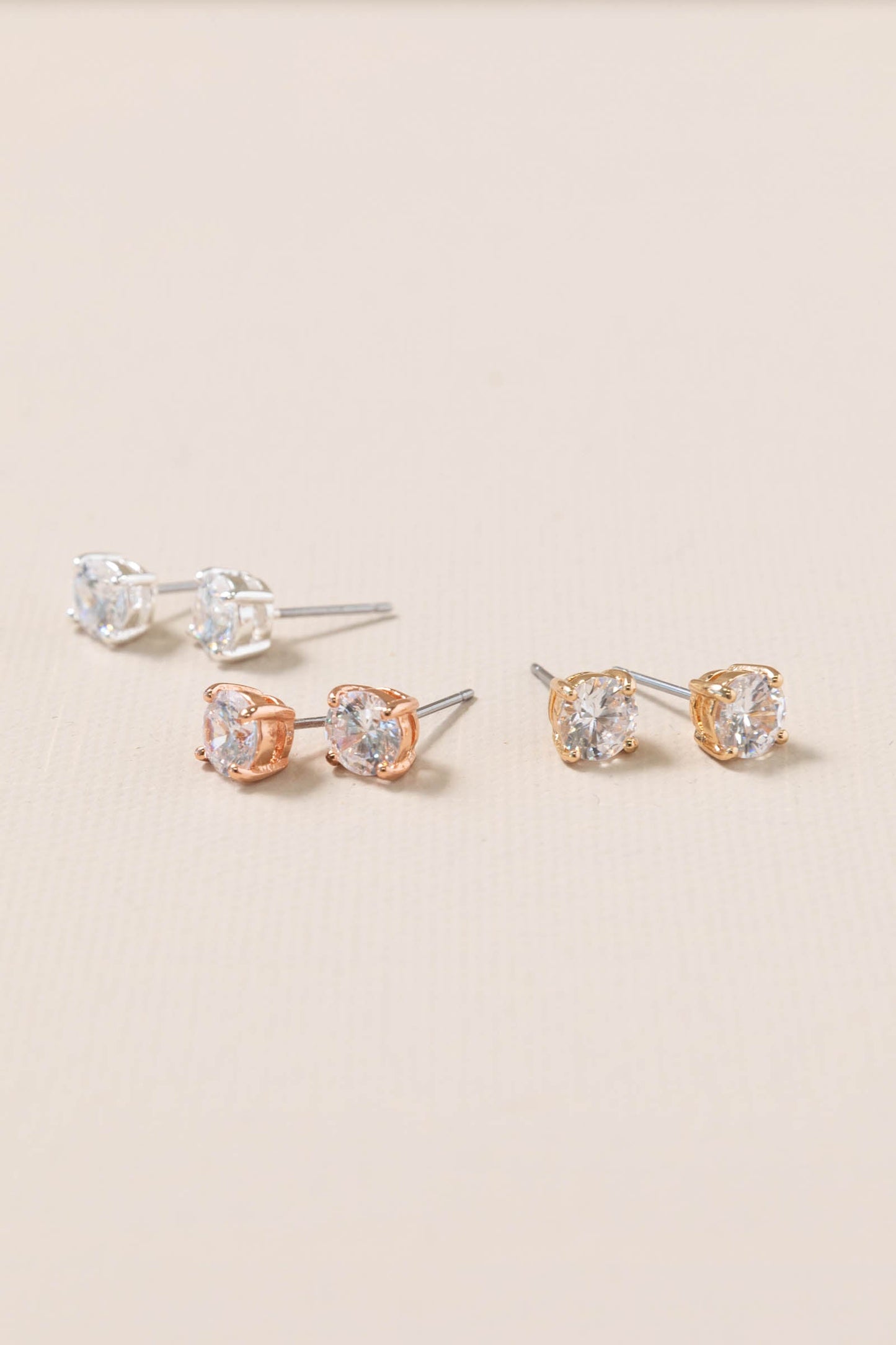 Classic Christy CZ Stud Earrings