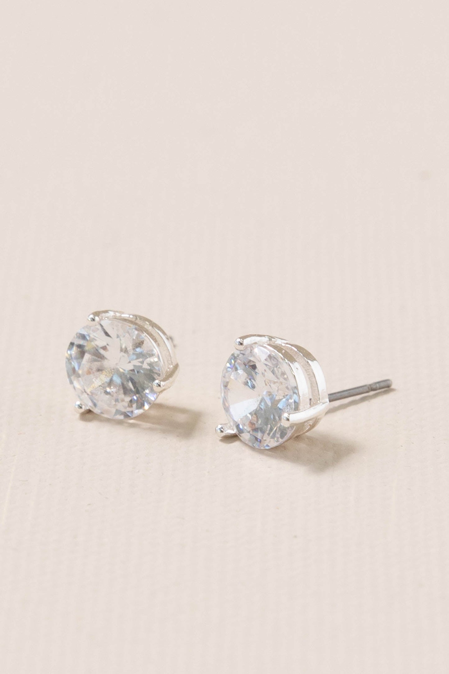 Classic Christy CZ Stud Earrings