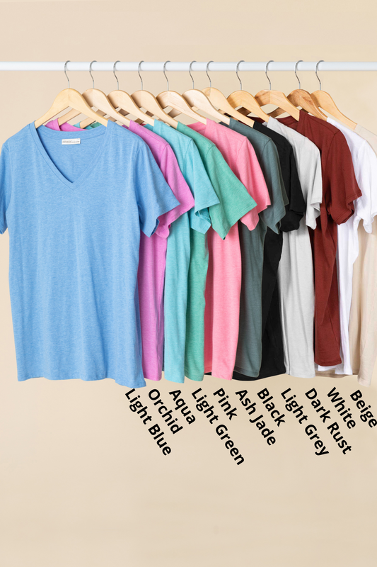 V-Neck Boyfriend Fit Tee