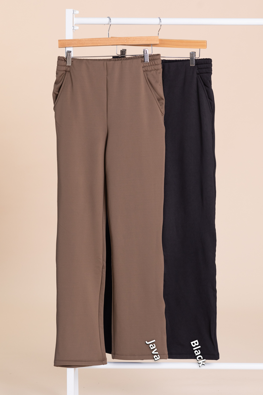 Micro Fleece Wide Leg Pants