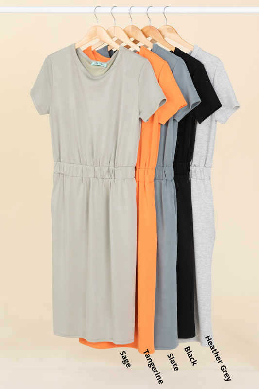 Cloud Comfort Collection: Midi Dress