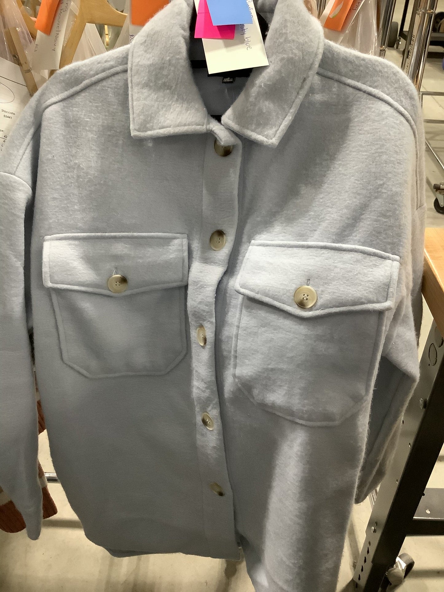 Solid Cozy Button Down Jackets